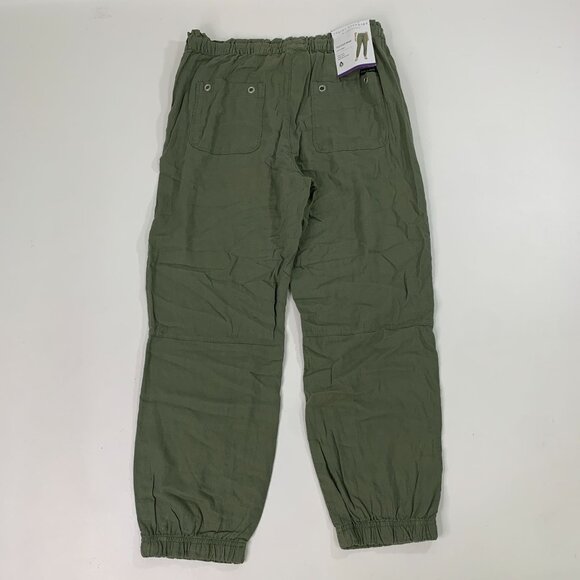 Social Standard Sanctuary Women's Pants Solstice Linen Jogger Pant XXL Green - Picture 3 of 8